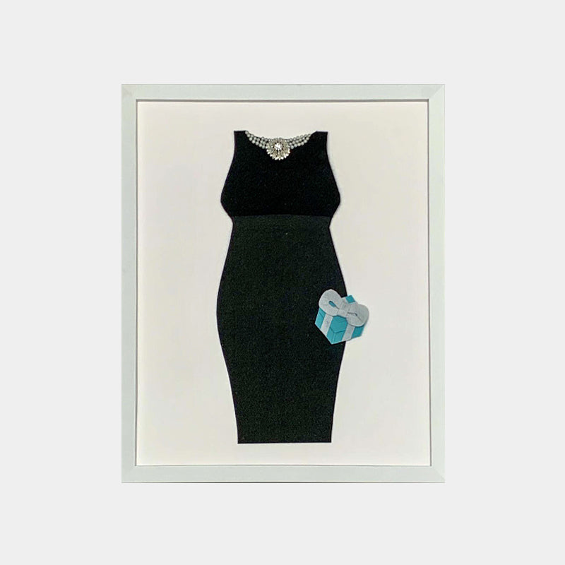 Audrey Black Dress Melanie Busby Art Audrey Black Dress Melanie Busby Art